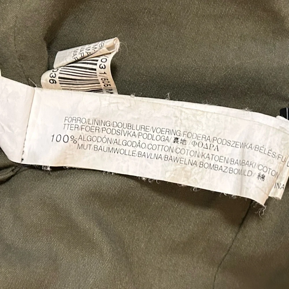 Zara Basic Utility Jacket/Medium - Picture 10 of 12